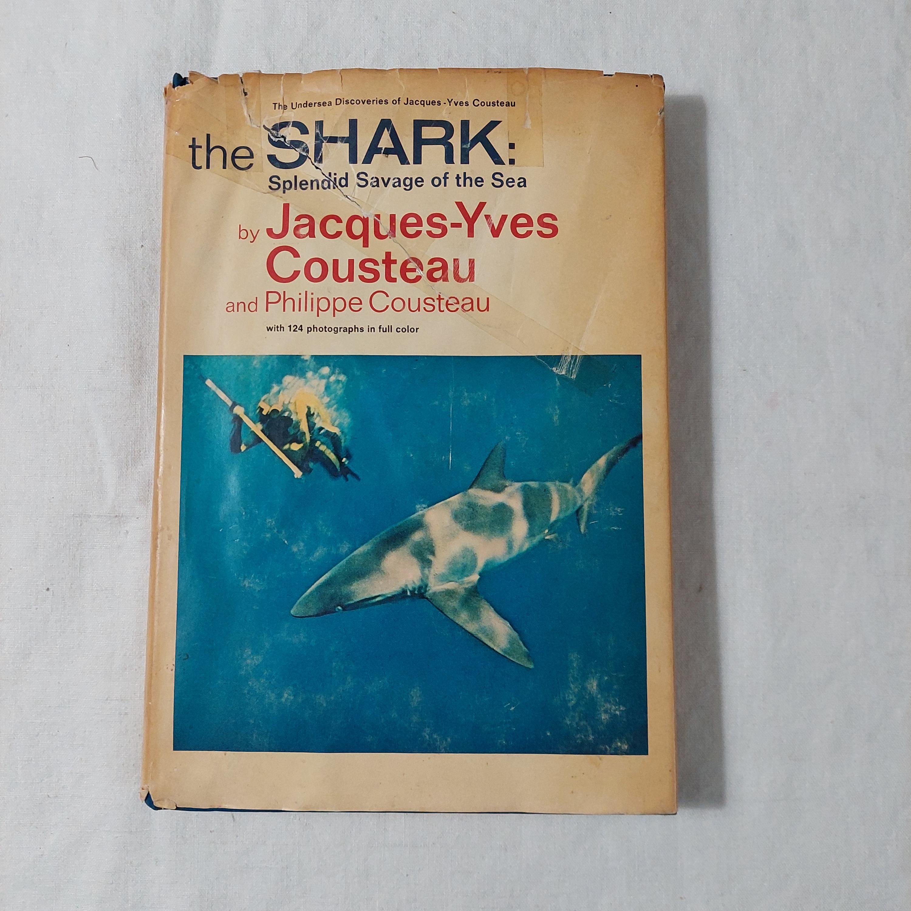 Jacques 楽しく Cousteau's Calypsoのハードカバー：希少本