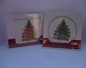 Set of 2 Pimpernel Christmas Casserole Stands