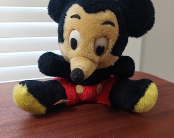 Vintage Mickey Mouse Plush Toy