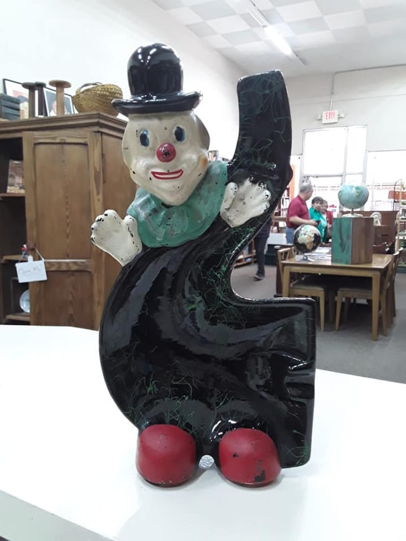 Pipe Shape Tilson Japan Clown Ashtray