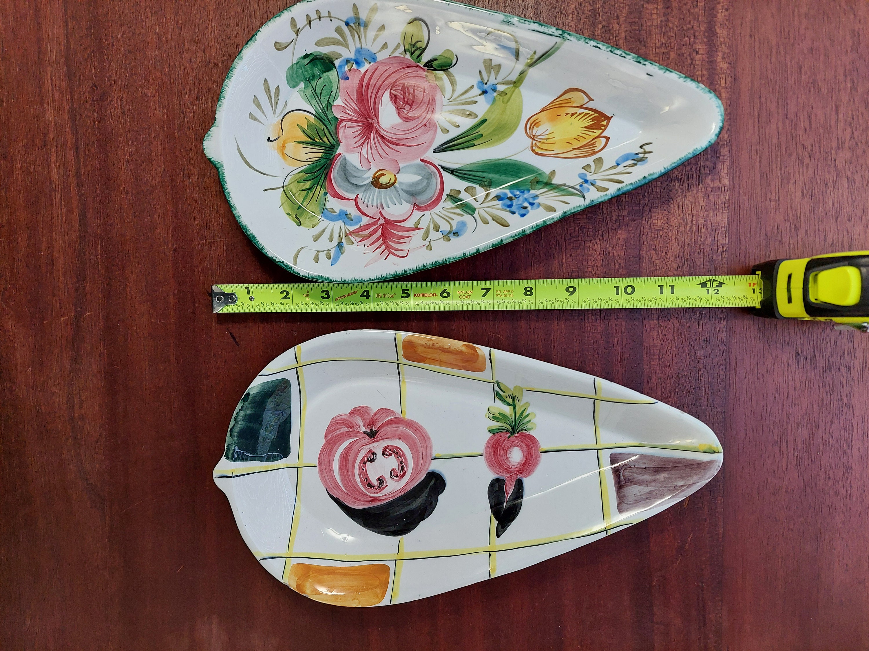 ブオンリコルド　イタリア製絵皿　2004 Leivi ジェノヴァ ウェッジウッド ミニプレート 飾り皿 11cm シンガポール マー
