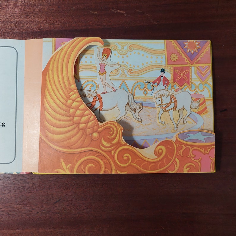 Vintage Popup Circus Book Etsy