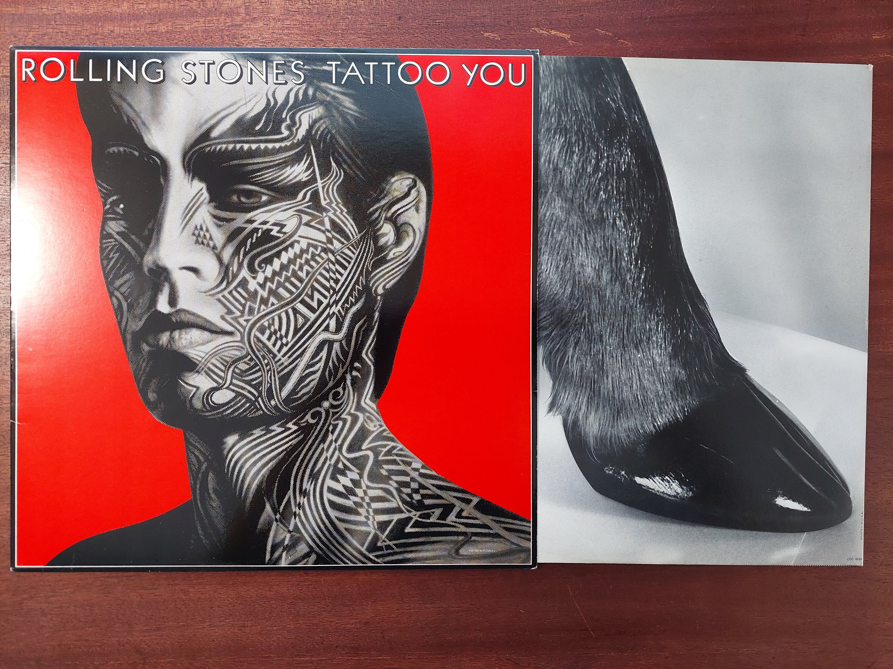 Rolling Stones Vinyl Tattoo You - Etsy