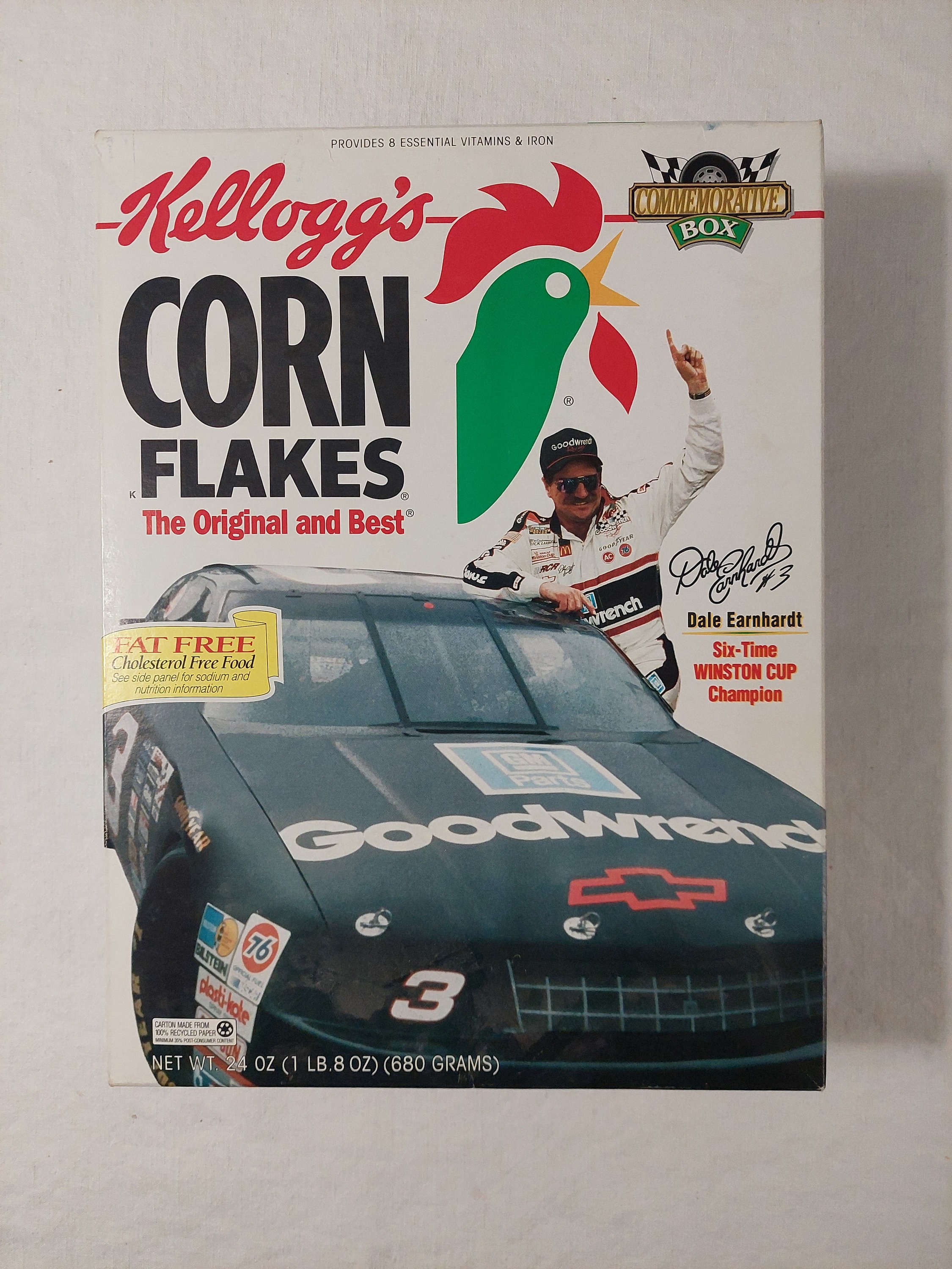 Commemorative Cereal Box Featuring Dale Earnhardt - Etsy