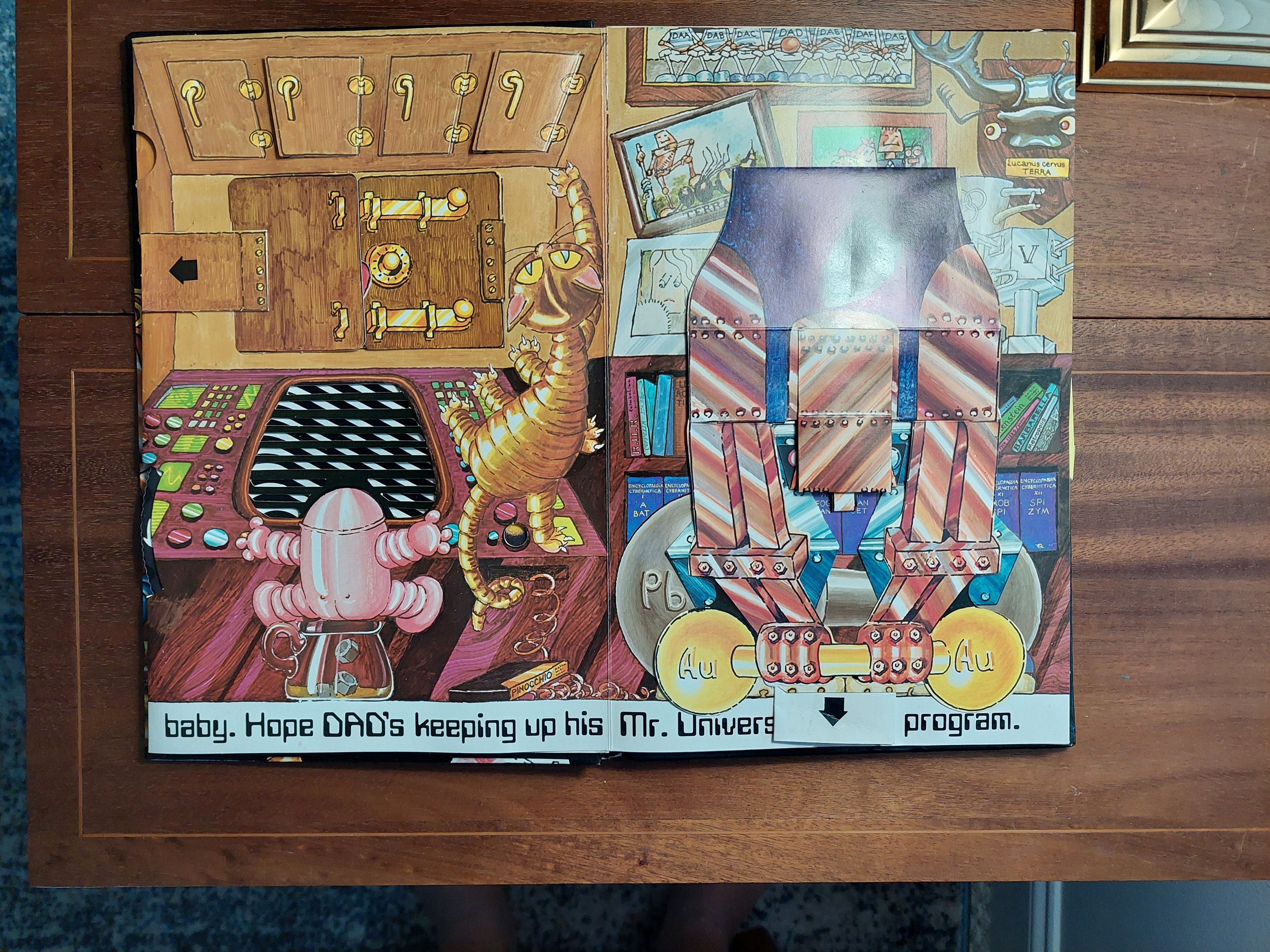 Pop-up Book , Robot , Jan Pienkowski - Etsy