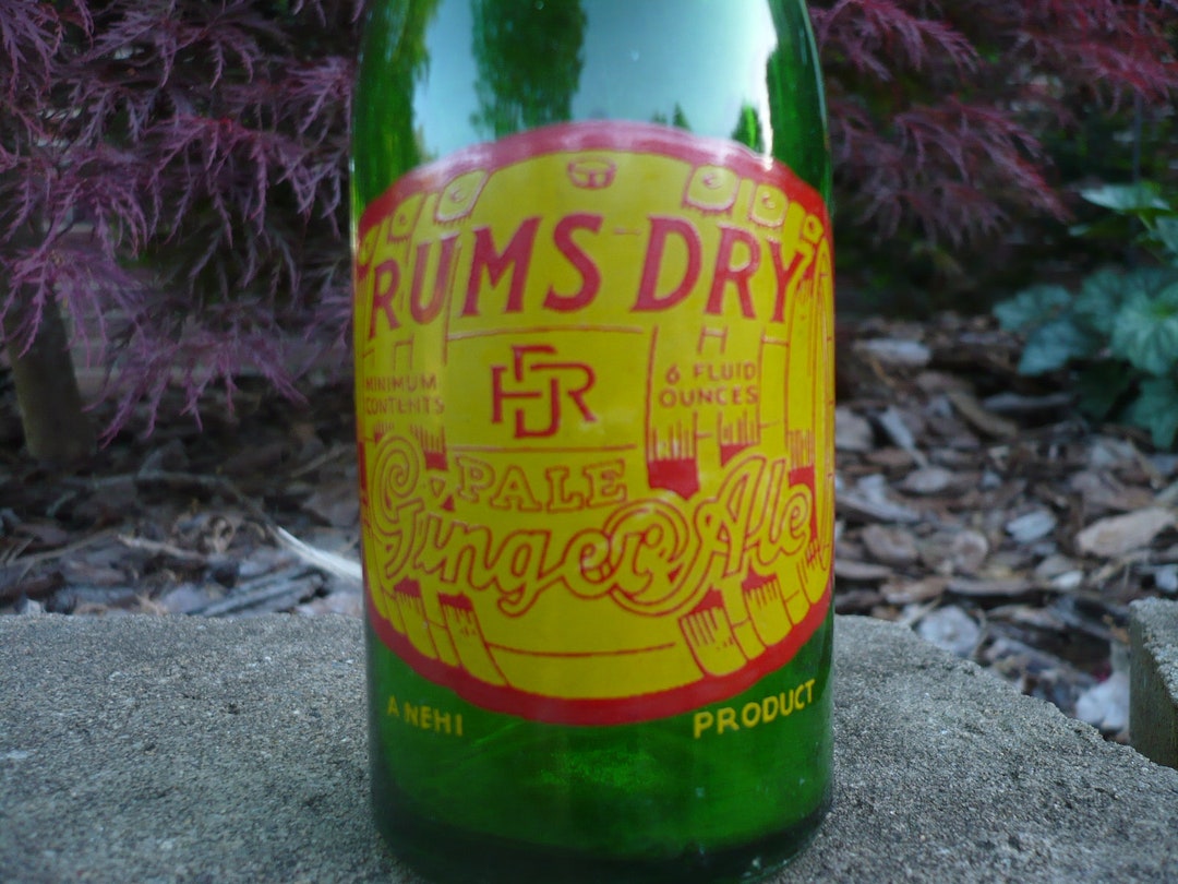 Ginger Ale Bottle , Rums Dry , Nehi Etsy