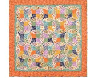 Amanda's Celtic Circles patchwork and bias applique digital pattern
