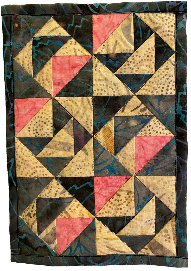 Follow The Wind /& Kitty Cats modern foundation paperpiecing FPP digital pattern