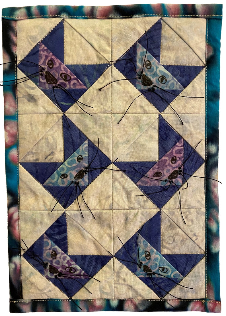 Follow The Wind /& Kitty Cats modern foundation paperpiecing FPP digital pattern