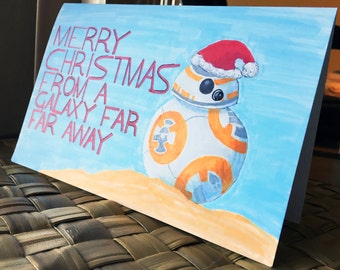 BB8 Star WarsCristmas Card