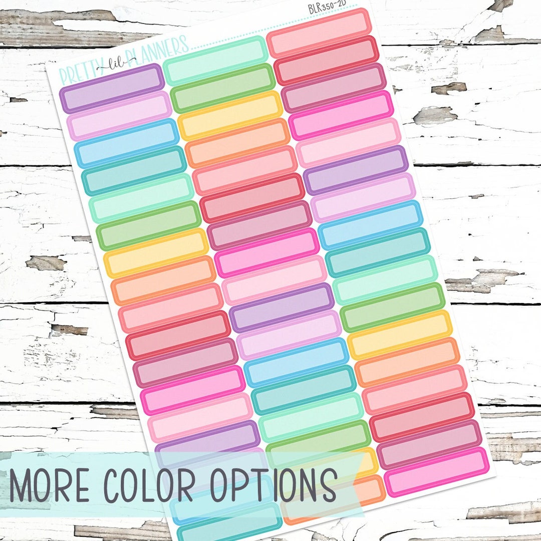 Basic Labels Planner Stickers, Appointment Labels, Reminder Stickers ...