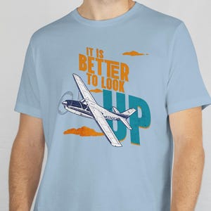 Inspirational Aviation Shirt – Vintage Airplane Graphic Tee