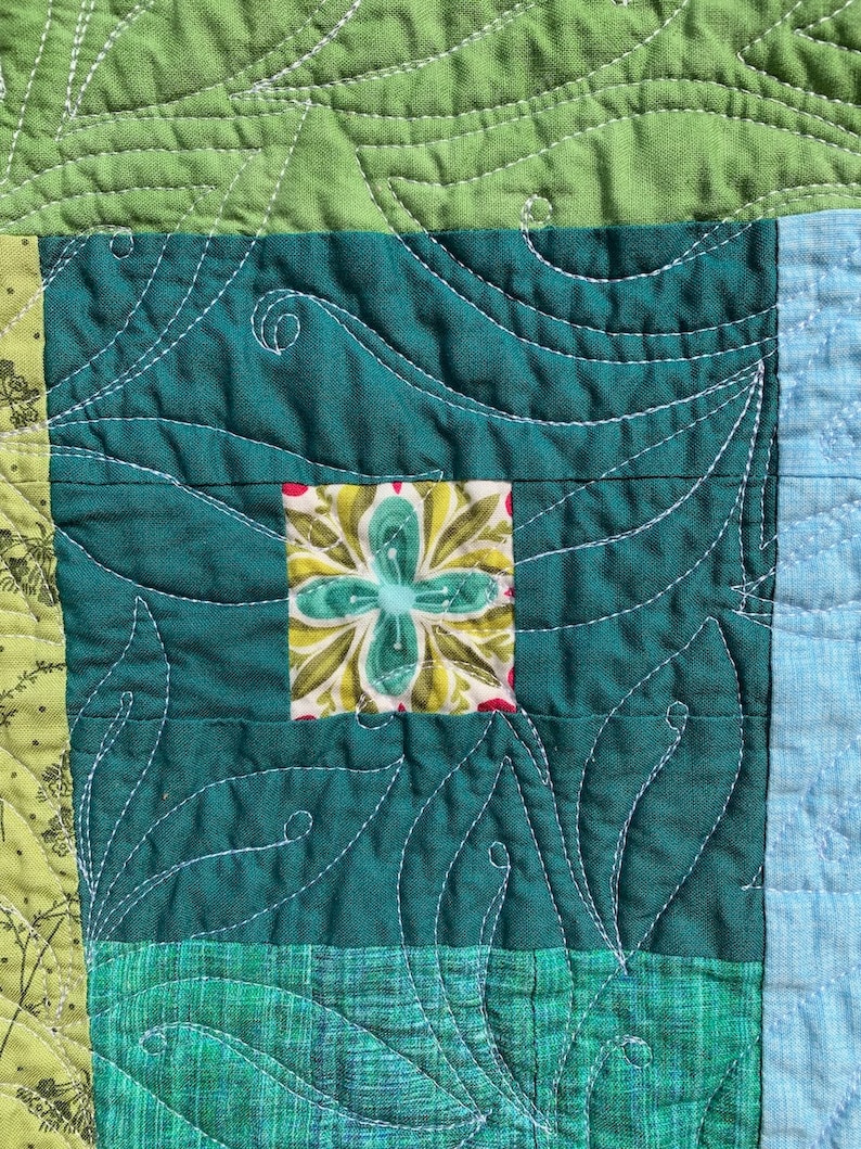 Right Angle Rainbow Quilt Pattern image 9