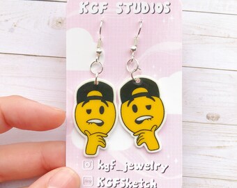pics Emoji With Hoop Earrings Meme etsy