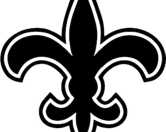 Fleur De Lis decal, Car or laptop Vinyl Decal