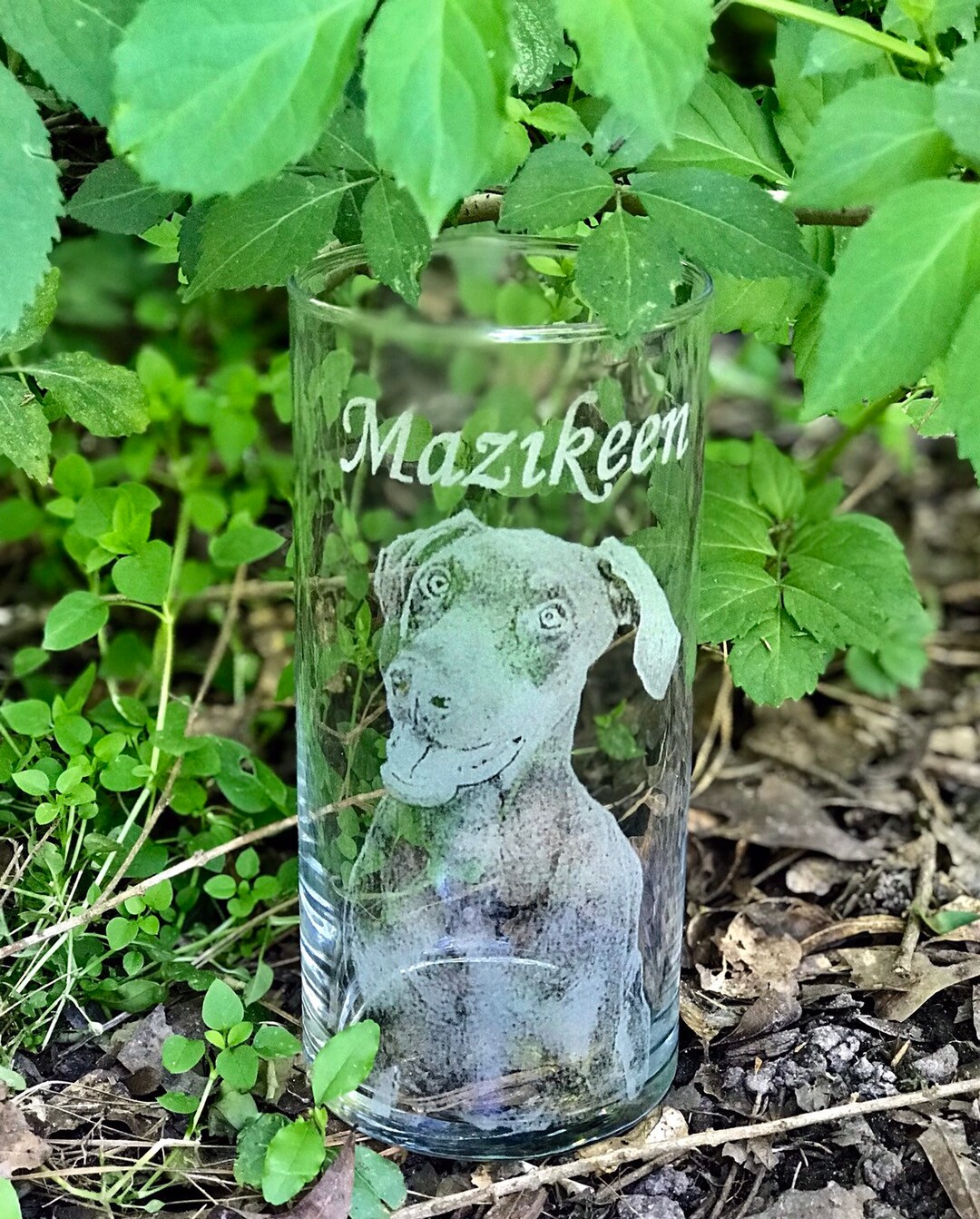 Personalized Engraved Vase Custom Picture Glass Vase Pet Etsy