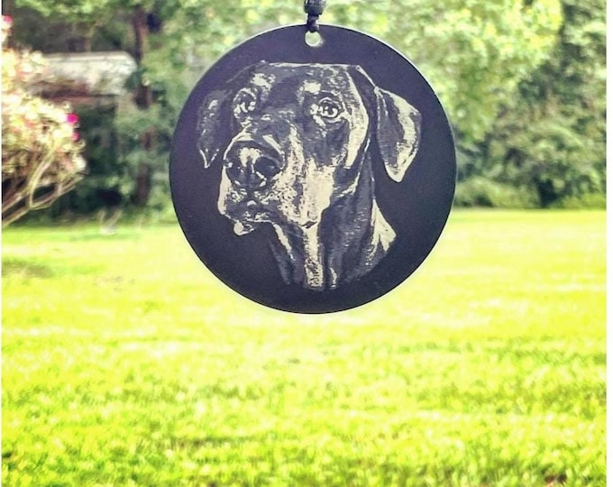 Personalized Photo Engraved Memorial sail only for Windchime