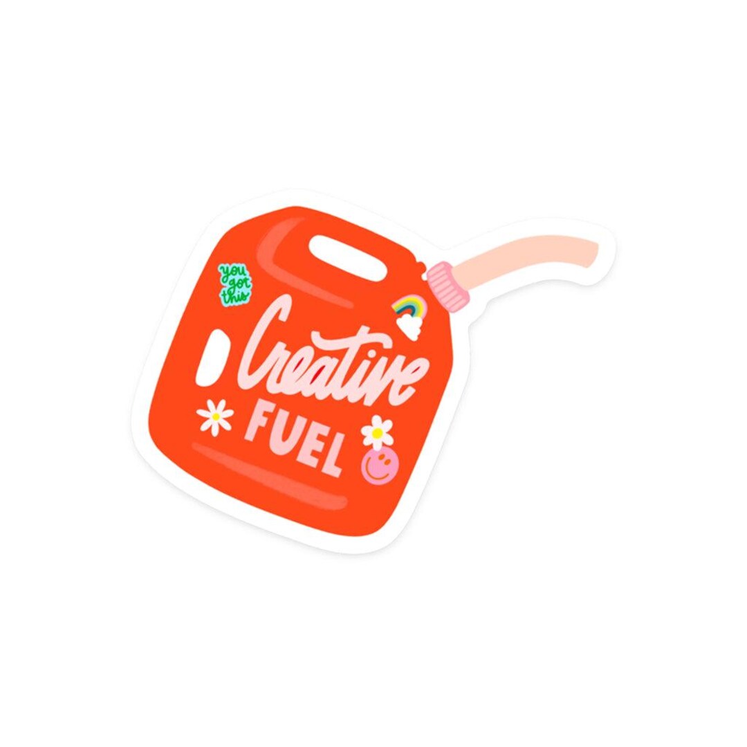 Clean Fuel Logo Sticker Creative Fuel Sticker - Etsy