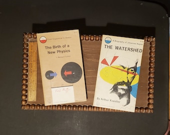 Choice of Science books The Birth of New Physics by Cohen and The Watershed - Biography Johannes Kepler by Koestler both from 1960