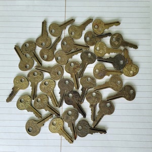 Vintage Master Lock Co. Key Milwaukee, WI wandelende/besluipende leeuw-assemblage