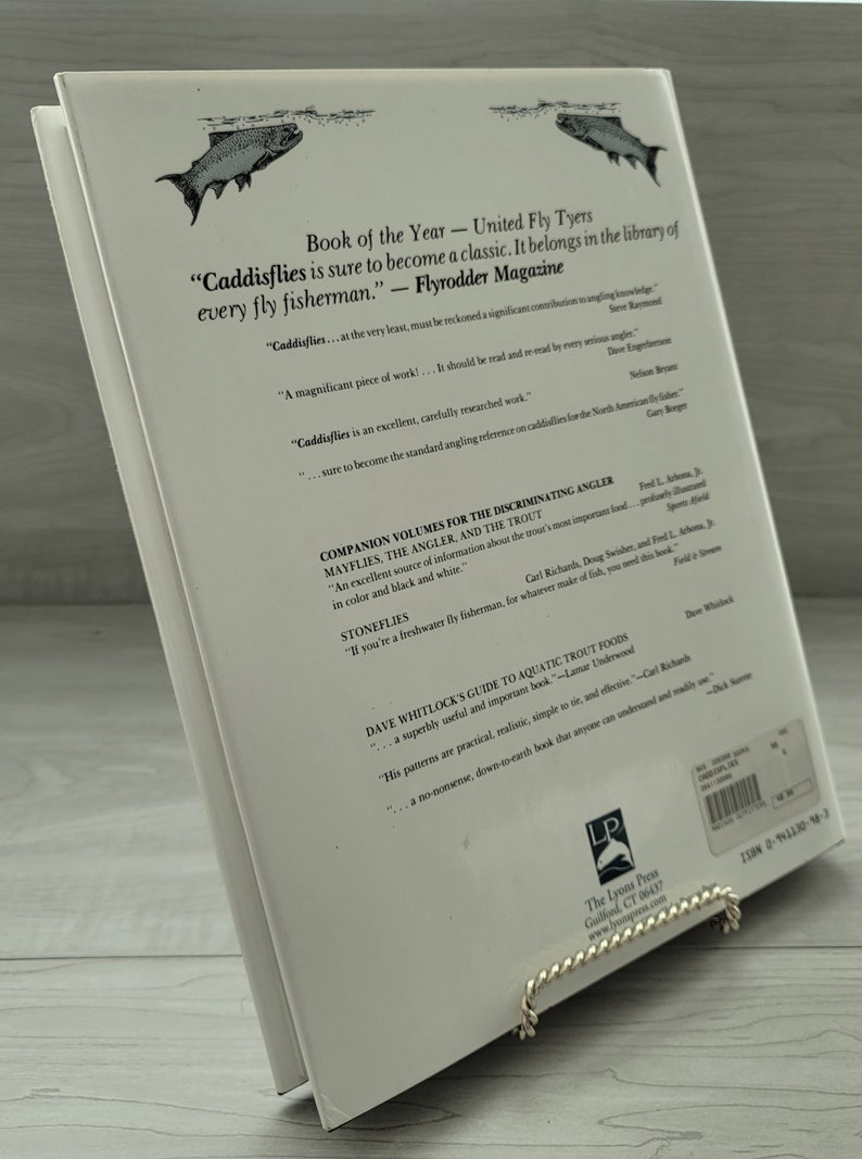 Caddisflies by Gary Lafontaine 1983 Hardcover Book With Dust Jacket