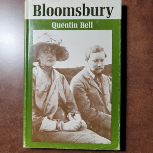 Vintage book - Bloomsbury by Quentin Bell - Basic Books 1968 hardcover with dust jacket