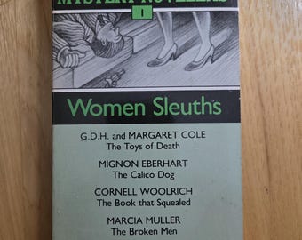 Vintage Paperback Academy Mystery Novellas - Women Sleuths 1985 Greenberg and Pronzini