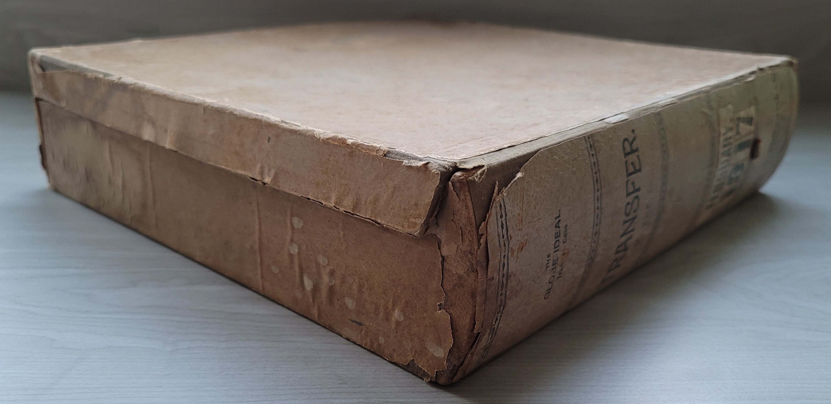 Antique 1917 Globe Ideal Transfer Case Globe Wernicke Box Etsy