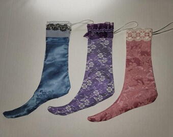 Medias navideñas victorianas hechas a mano - Elección