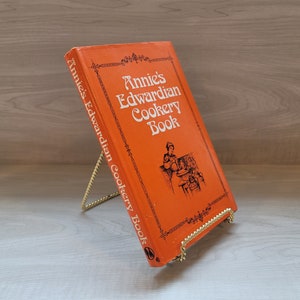 Annie&#39;s Edwardian Cookery Book 1972 Joan M. Haine vintage hardcover book with dust jacket cookbook