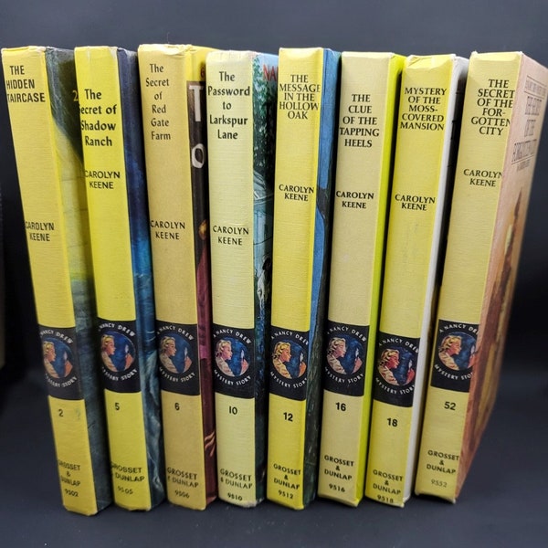 Nancy Drew Mystery Stories by Carolyn Keene - A variety of printings...but all from 1960's-70's