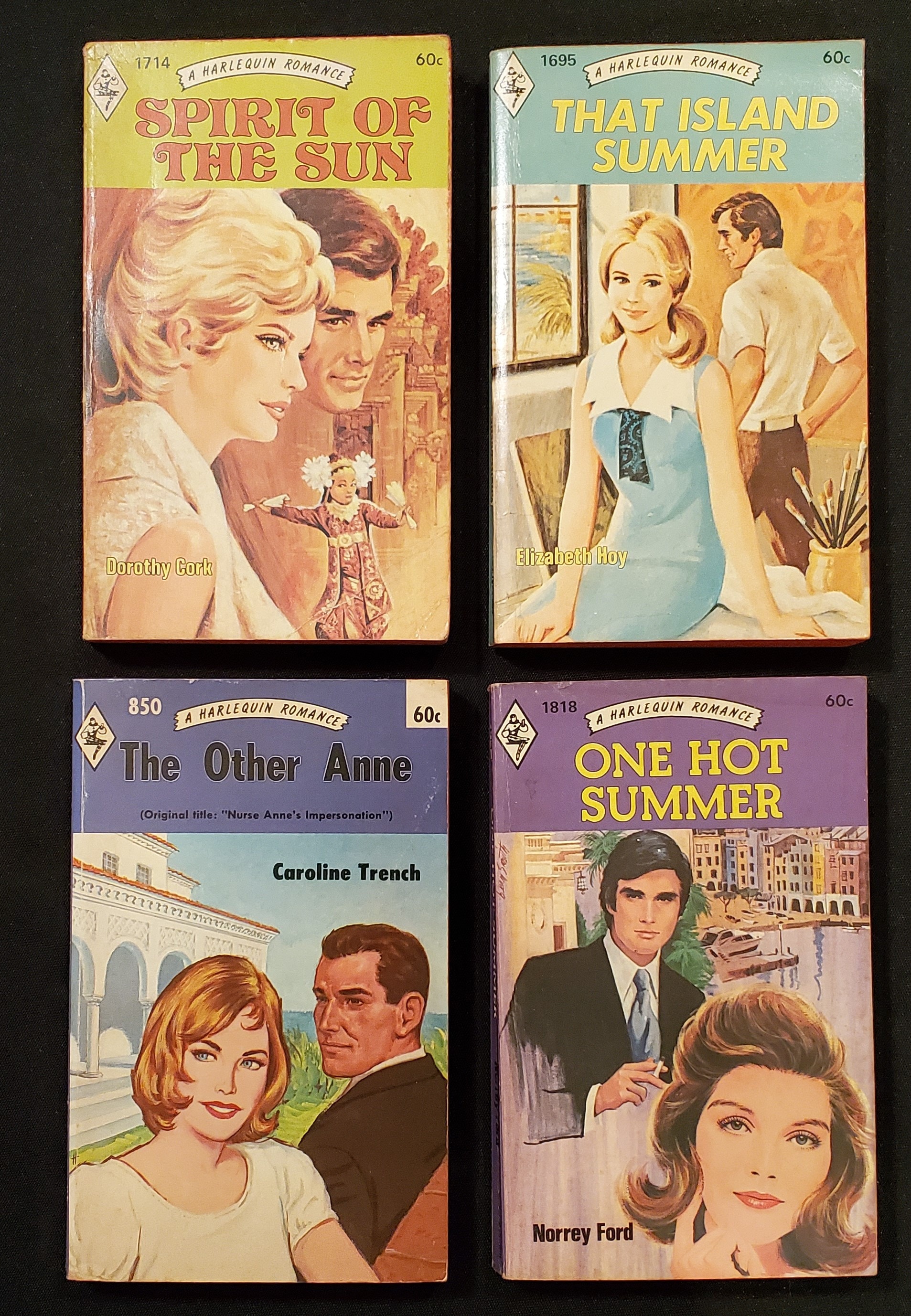 Vintage Harlequin Romances 1970's love doctor nurse Etsy