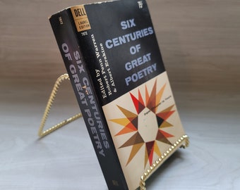 Six Centuries of Great Poetry from Chaucer to Yeats Dell Laurel Edition paperback 1962 6th printing poems