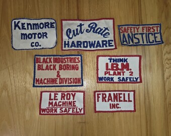 Vintage Sew on Franell Le Roy Machine Safety First Anstice Think IBM Kenmore Motor Black Industies Boring Cut Rate Hardware NOS