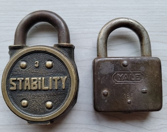 Cool vintage padlocks pick one or pick all Safe Stability Yale Towne