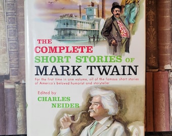 Vintage book - The Complete Short Stories of Mark Twain - Charles Neider - Doubleday 1957