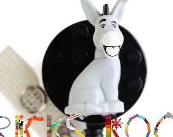 Donkey™ - Badge Reel made with LEGO® Pediatric - ID Badge Holder - Shrek™©