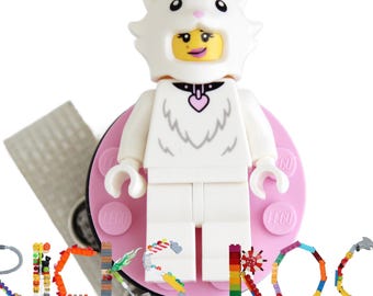 Cat Costume - Badge Reel made with LEGO® - ID Badge Holder - Cat Lover