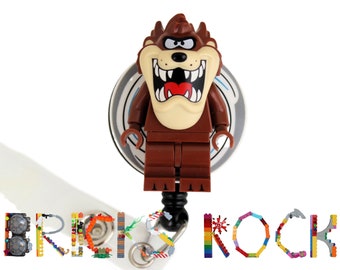 Tasmanian Devil™ Badge Reel made with LEGO® Minifigure™- Pediatric - ID Badge Holder