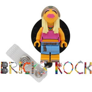 Janice™ - Badge Reel made with LEGO® - ID Badge Holder - The Muppets™