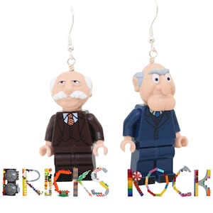 Statler™ & Waldorf™ - Earrings made with LEGO® - The Muppets™