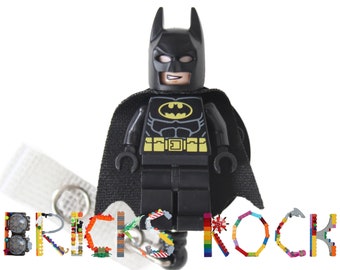Batman™ Badge Reel Made With LEGO® Minifigure™ Pediatric ID