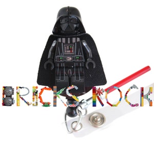 Darth Vader™ Badge Reel made with LEGO® Minifigure™- Pediatric - ID Badge Holder - Star Wars©