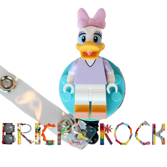 Daisy Duck™ Badge Reel Made With LEGO® Minifigure™ Pediatric ID Badge Holder  -  Canada