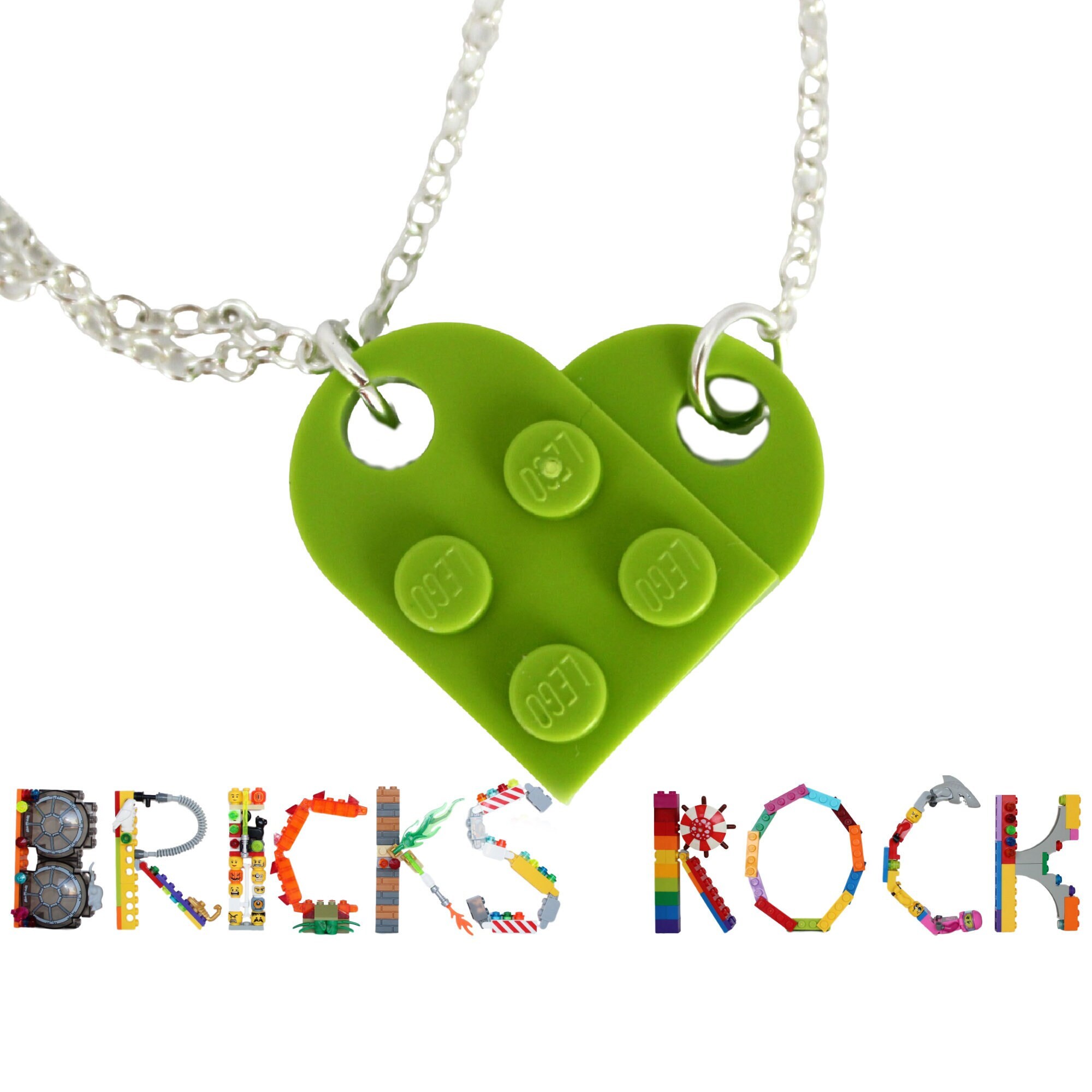 The lego heart necklace discount
