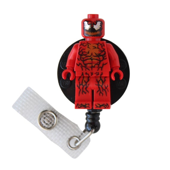 Carnage™ Badge Reel Made With LEGO® Minifigure™ Pediatric ID Badge