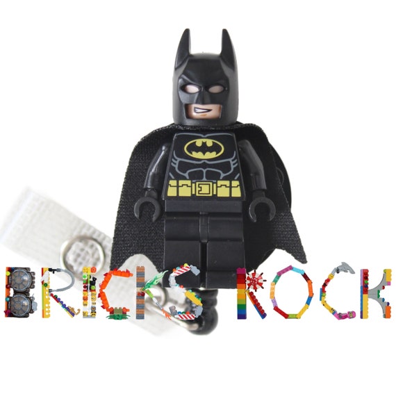 Batman™ Badge Reel Made With LEGO® Minifigure™ Pediatric ID Badge