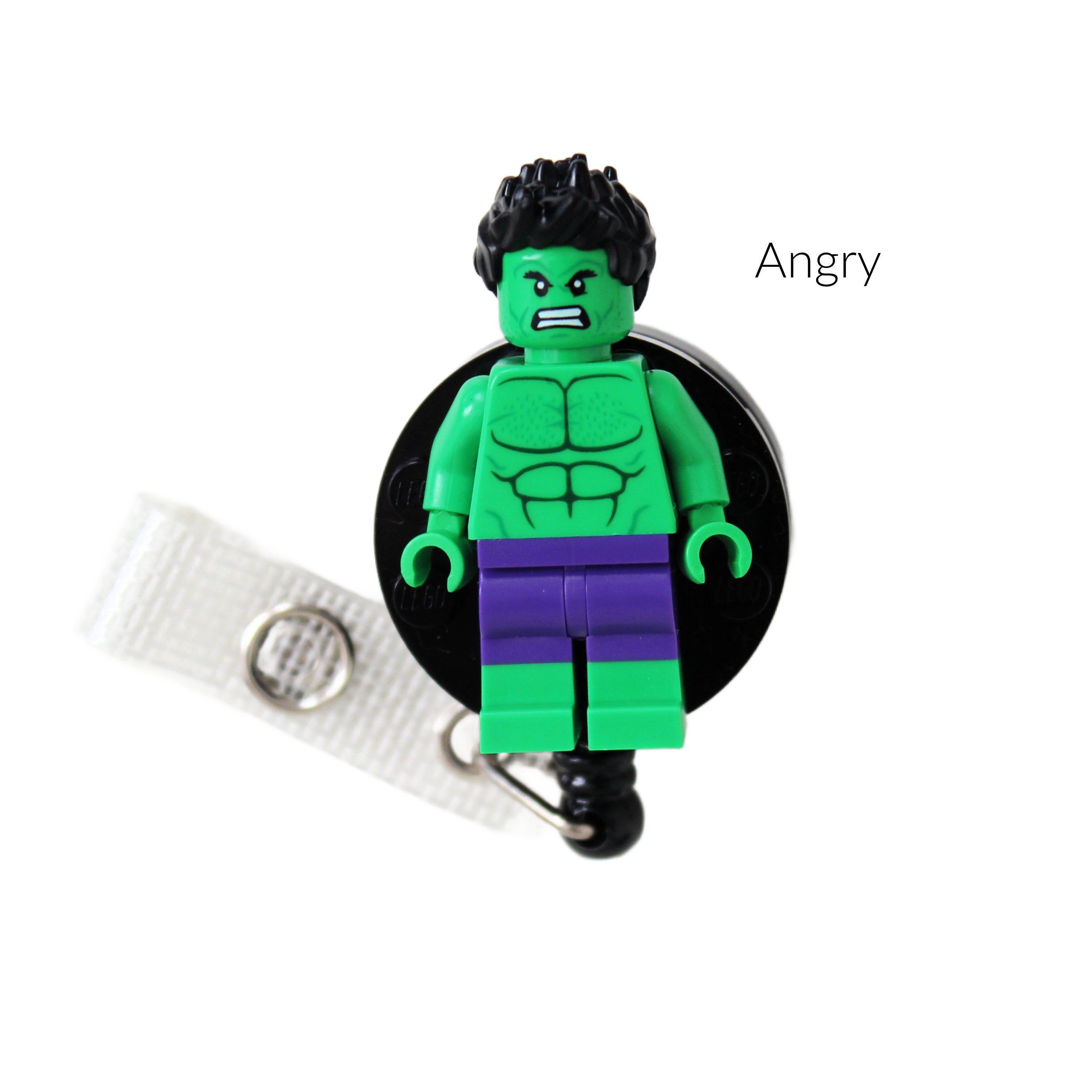 Hulk™ Badge Reel Made With LEGO® Minifigure™ Pediatric ID Badge Holder  Superhero -  Hong Kong
