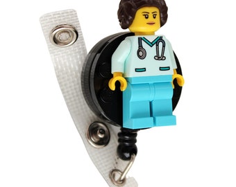 Princess Leia™ Nurse Doctor Scrubs Badge Reel Made With LEGO® Minifigure™  Pediatric ID Badge Holder Star Wars© -  Canada