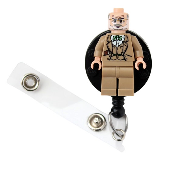 Sigmund Freud Badge Reel Made With LEGO® Minifigure™ Pediatric ID Badge  Holder Psychologist Psychiatrist -  Denmark